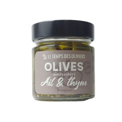 OLIVES COCKTAIL AIL ET THYM BIO 180G