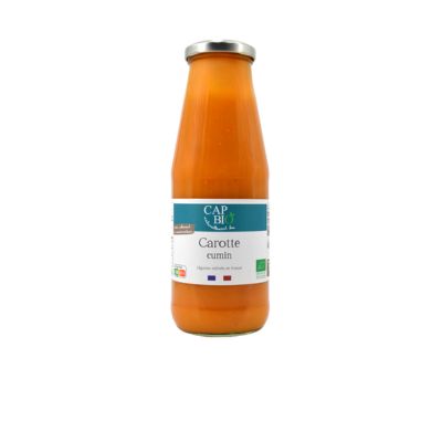 SOUPE CAROTTE CUMIN BIO 660ML
